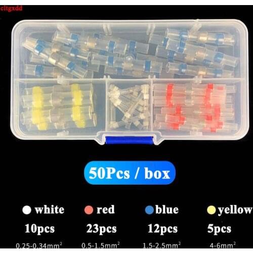 Wire heat-shrinkable glove connector dip67 water ip67 copper seal terminals solder sleeve tube kit electrical insulated set