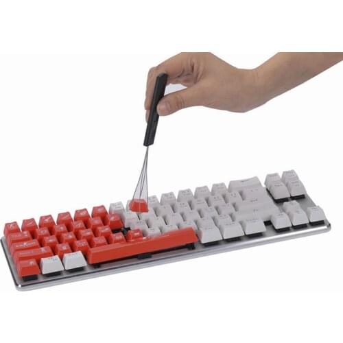 Keyboard Key Keycap Puller Remover Puller Plastic Handle Steel Wire Pull for Keyboard Unloading Dust Cleaner Aid Staple Remover