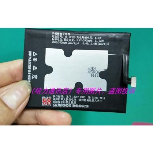 High Quality 11.02wh 2900mAh 3.8V Big Capacity Phone Battery For GIONEE BL-N2900 smartphone with Repair Tools