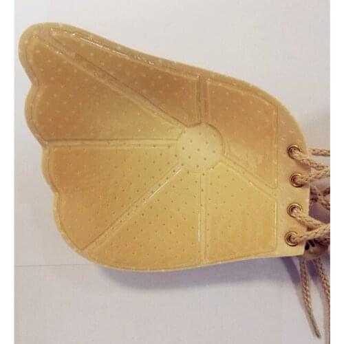 Womens 3CM thick Invisible Bra Strapless Self Adhesive Bra Silicone Push Up Backless Bra