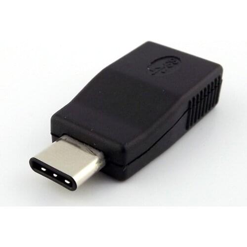 1Pcs USB 3.1 Type-C Male Plug to USB C 3.1 Female Converter Data Power Sync Adapter