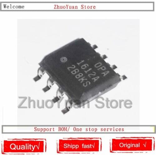 10PCS/lot OPA1612AIDR OPA1612A OPA1612 OPA 1612A OPA1612AID SOP8 IC Chip New Original