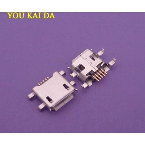 500pcs/lot Dock plug mini replacement repair parts Power USB Micro Charging Jack Socket Port Connector For Acer Iconia A1-810