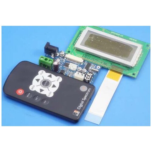 76-108M Digital LCD FM Radio Stereo Receiver Module + Remote 5W Power Amplifier