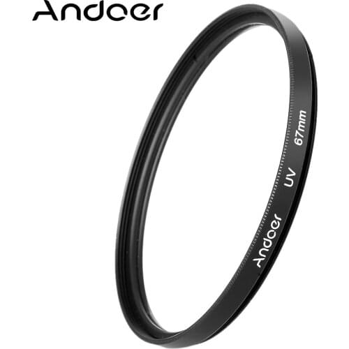 Andoer 67mm UV+CPL+ND8 Filter Kit Circular Polarizer Filter ND8 Neutral Density Filter for Nikon Canon Pentax Sony DSLR Camera