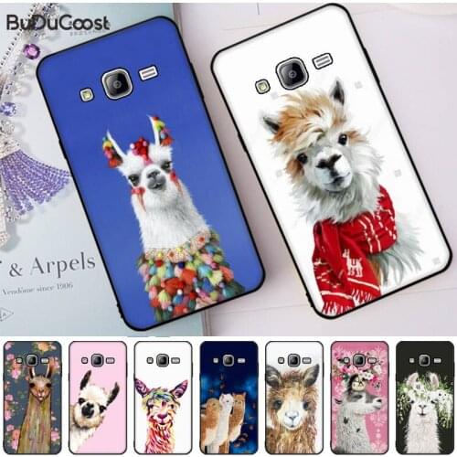 Lama Alpaca Alpaca Customer Phone Case For Samsung Galaxy J7 J6 J8 J4 J4Plus J7 DUO J7NEO J2 J7 Prime