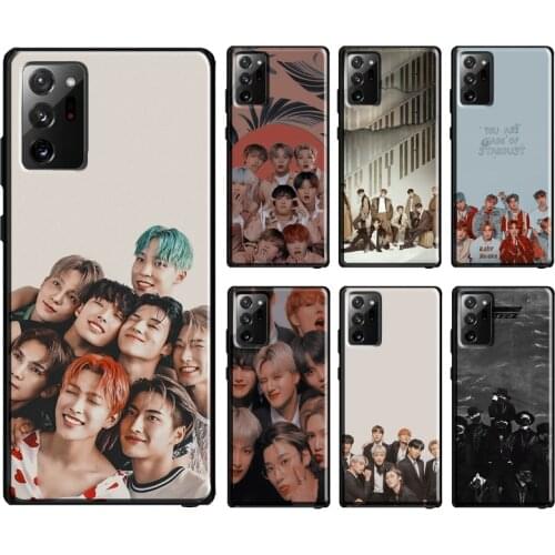 Kpop Band Ateez Case For Samsung Galaxy S21 Ultra S20 FE S10e S8 S9 S10 Note 20 Note 10 Plus Back Cover