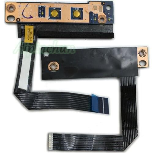 PIWG1 LS-6753P Laptop Power Switch ON OFF Button Board with cable for Lenovo G470 G475 G470AX Board NBX0000SL00 9cm