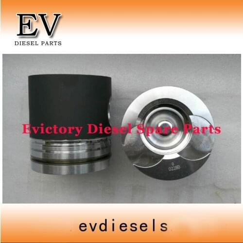 EV DE08 DE08T DE08TI DE08TIS piston and piston ring set Doosan Excavator DH300-5 DH220-3