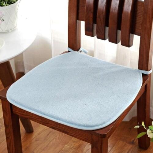 Plain Color Chair Pad Seat Cushion For Home Meditation Cushion Kitchen Seat Pad Soft Pillow Mat For Office Sit Home Decoration