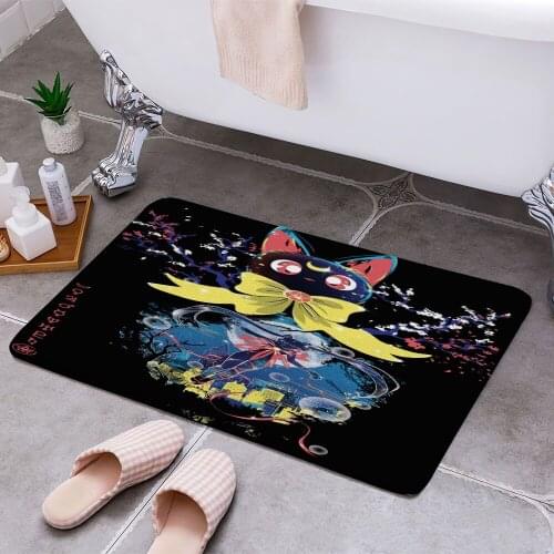 Sailor Transformation Anti-slip Doormat Vacuuming Water Absorbing Kitchen Bedroon Bath Floor Mats Home Entrance Home Decora