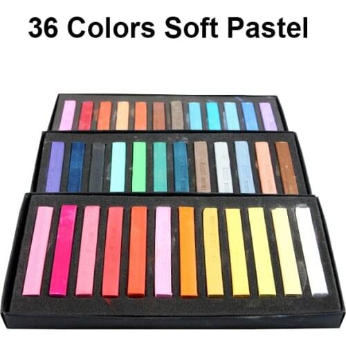 Non Toxic Soft Pastels for Professional Square Chalk pastel Assorted Colors