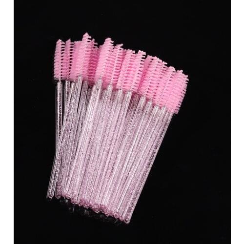 OVW Good Quality Disposable 50 Pcs/Pack Disposable Lip brush Eyeliner brush Eyelash Brushes Eyelash Extension Beauty Makeup Too