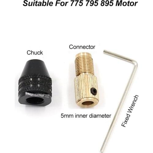 Mini 0.5-3.2MM For Mini Electronic Drill Chuck Bit Tool Set Three-jaw Fixture Universal New Engraver Accessories