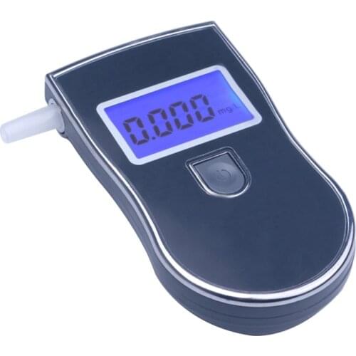 Portable Car Breathalyzer Breath Alcohol Tester Digital Alcohol Meter Wine Alcohol Test Blowing Drunk Driving Tester