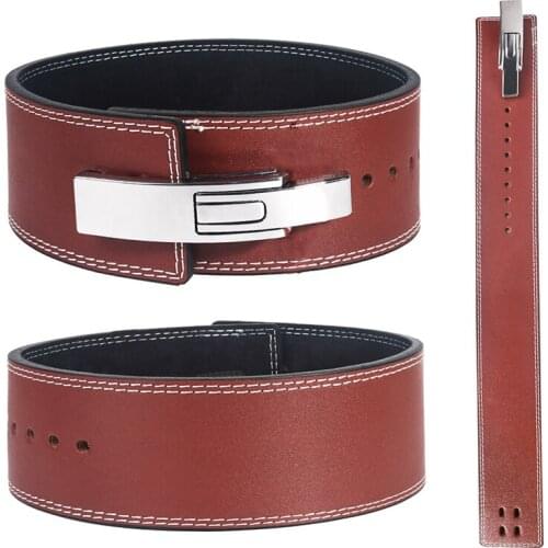 Cowhide Weightlifting Belt Fitness Crossfit Gym Belt Crossfit Weight Lifting Musculation Powerlifting Work Out Gym Equipment