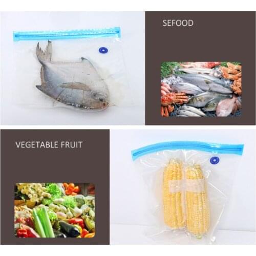 Manual T Shape Vacuum Bag Suction Air Pump Food Seal Storage Pouch Compression Pump Home Tools A0KE