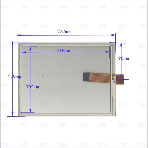 ZhiYuSun KIENZLE SYSTEMS 10.4inch 8Wire Resistive TouchScreen Panel Digitizer 237*179mm this is compatible Industrial use