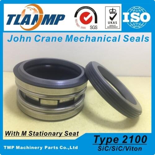 Type 2100-1-40 , TJ-0400 , T2100-40 , 2100-40 (L3) J-Crane Elastomer Bellows TLANMP Mechanical Seals (Material:SiC/SiC/VIT)