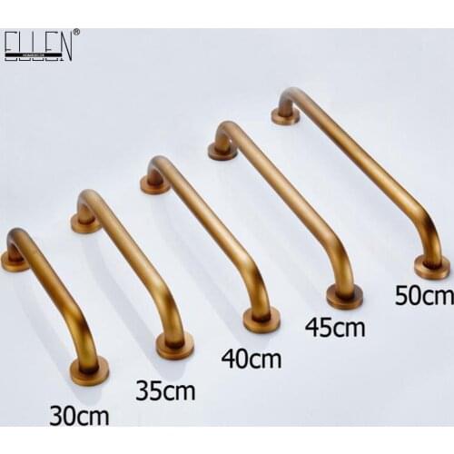 Vidric Bathroom Grab Bar 30cm/35c/40cm/45cm/50cm Copper Antique Bronze Finished Safe Grab Bar Toilet for elderly