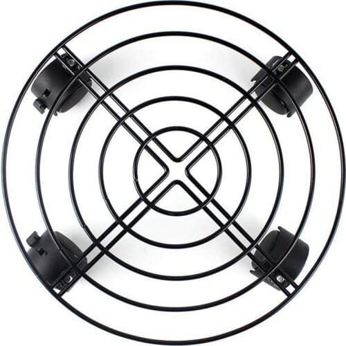 Metal Plant Flower Pot Stand Trolley Caddy on Wheels Indoor Outdoor Home Garden tools