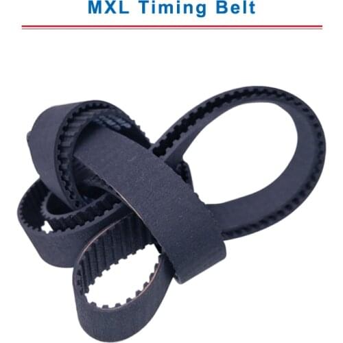 1 pc MXL Timing Belt model-910/1000/1041.6/1095.2/1141/1148.8/1170/1213/1216/1635MXL Belt Width 6/10 mm For MXL Timing Pulley