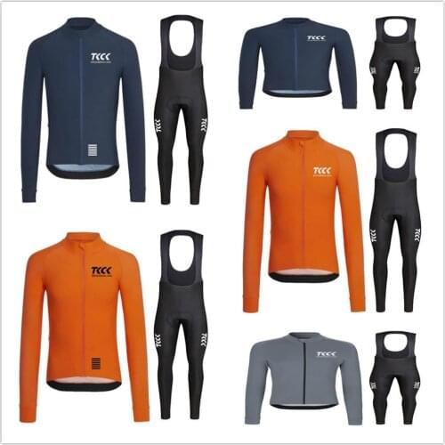 2021Pro Long sleeved bike suit autumn fast dry mountain pants road and racing cycling jersey bicycle roupa de ciclismo masculino