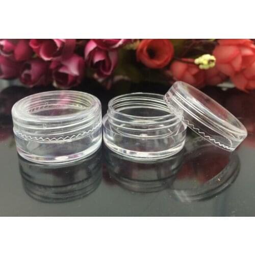 400 pcs Cosmetic Empty Jar Pot Eyeshadow Makeup Face Cream Container Bottle Capacity 5g