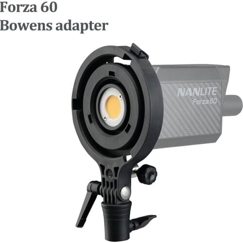 Bowens adapter for Nanguang Nanlite Forza 60w LED Light Bowens bracket accessories
