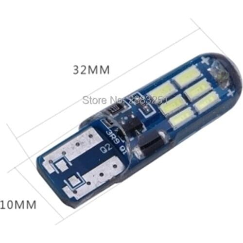 Position lamp Super Bright T10 W5W car LED Signal Lamp for NISSAN qashqai j10 j11 versa juke Serena tiida car colour Lights