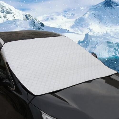 Automobile Magnetic Windshield Snow Sun Shade Car Waterproof Protector Cover Sunshade Cover Car Front Windscreen Cover