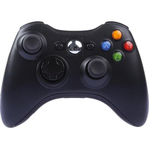 ViGRAND Free shipping 1pcs Black Wireless Controller Bluetooth Joystick Gamepad with USB PC Receiver For XBOX 360 Games and PC