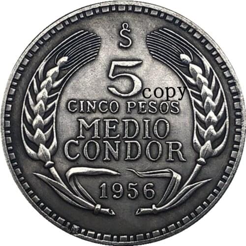 Chile COIN 1956 COPY COINS 27MM