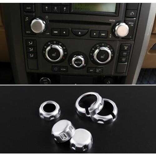 For Land Rover Discovery 3 2004-2009 LR3 Range Rover Sport L320 2005-08 Volume and Air Conditoin Button Trim Car Accessories New