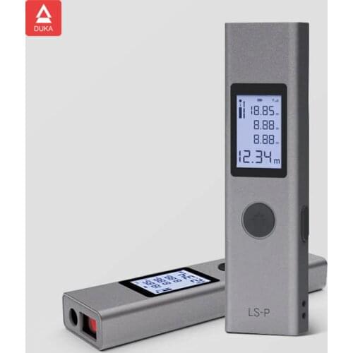 Duka Laser Range Finder 40m LS-P LS-1S High Precision Measurement Rangefinder Laser Distance Meter USB Flash Charging