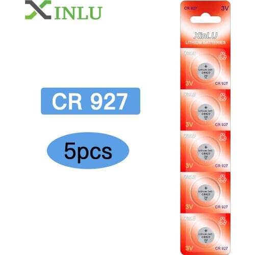 5pcs/lot CR927 Battery 3V Lithium Battery for Watch Cell Button Battery 927 DL927 BR927 ECR927 5011LC Cell Coin Battery for Toy