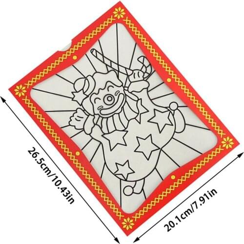 Large Size Changing Clown Color Card Magic Tricks Toys For Children Close Up Stage Magic Props Easy To Do Classic Toys Kids