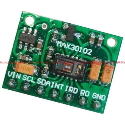MAX30102 chip, heart rate oxygen sensor module