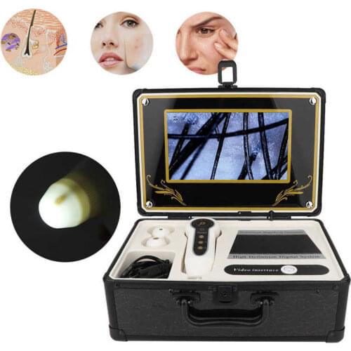 9 Inch 50X 200X Multifunctional Skin Hair Scalp Detector Electric Skin Analyzer Microscope Skin Camera Hair Follicle Tester