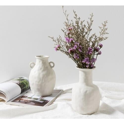 Table top Ceramic Vase ornament flower arrangement home decoration ceramic flower ornament creative gift