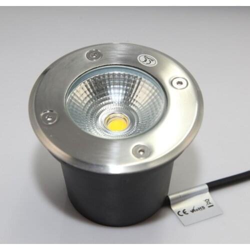 15W Dimmable LED Underground light IP67 DC12V/AC85-265V Outdoor Ground 15W COB Floor Lamp Garden Square Path Buried Yard Spot