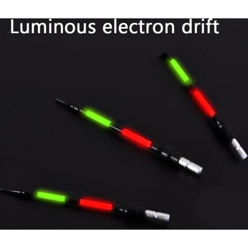 Fishing Float LED Electric Float Light Fishing Tackle Luminous Electronic Float without battery