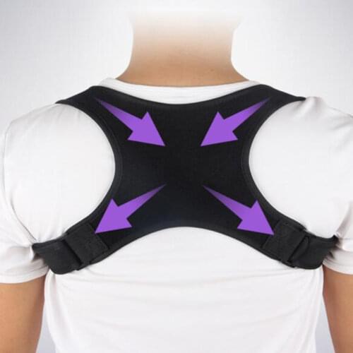 Adjustable Back Support Belt Back Posture Corrector Shoulder Back Support Belt Lumbar Braces Belt Shoulder Posture Correction