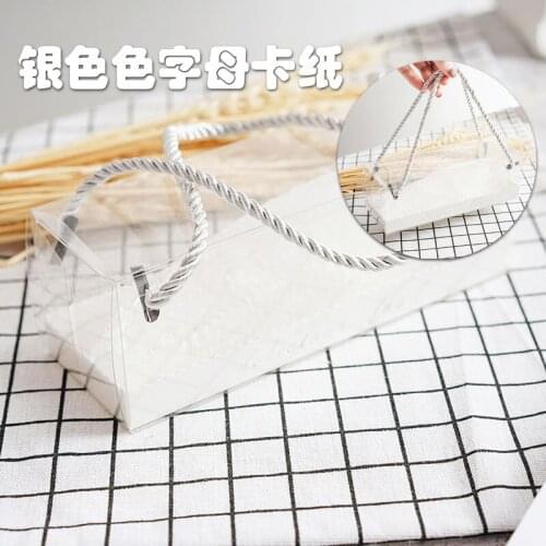 100pcs/lot 18.5cm*6.5cm*6.5cm clear transparent packing box With tray Baked cookie Birthday Gift cake box