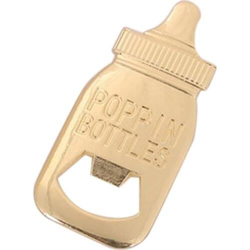 2PCS Practical Bottle Opener Milk Bottle Wine Opener Bottle Cap Opener Wedding Party Favor 2020 New Year Baby Gifts