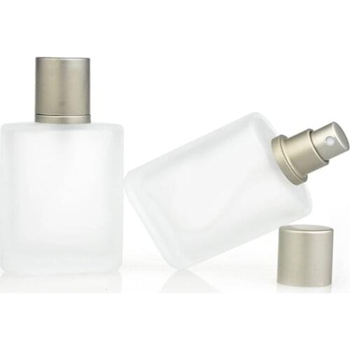 200 x Refillable 30ml Frost Glass Mist Sprayer Bottle 1oz Empty Perfume Atomizer Fragrance parfum Vials