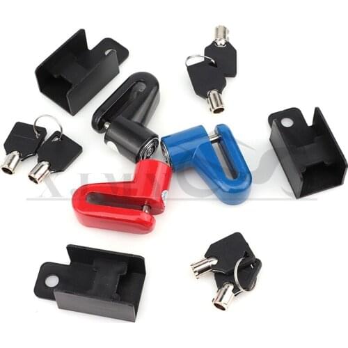 Bicycle Disc Brake Lock Motorcycle Lock Anti-theft Lock New Disc Brake Lock Modified MTB Bike Accessories With Fixed Bracket
