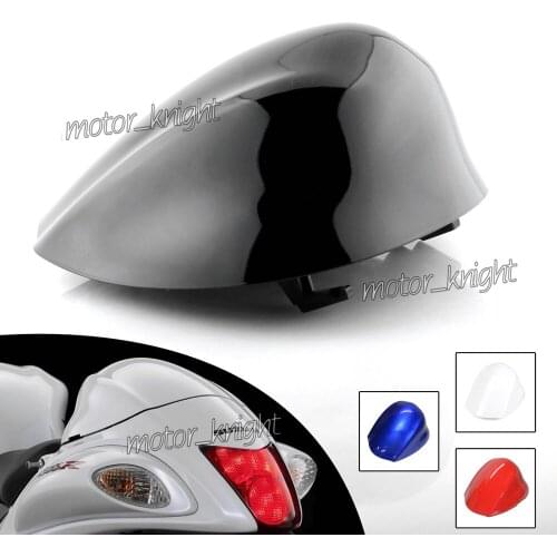 Red White Blue Black Rear Pillion Passenger Seat Cover Cowl For Suzuki GSXR1300 HAYABUSA 2008-2018 09 10 11 12 13 14 15 16 17