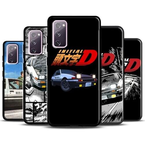 Initial D Phone Case For Samsung Galaxy S20 FE S8 S9 S10 Plus Note 10 Plus Note 20 S21 Ultra Cover