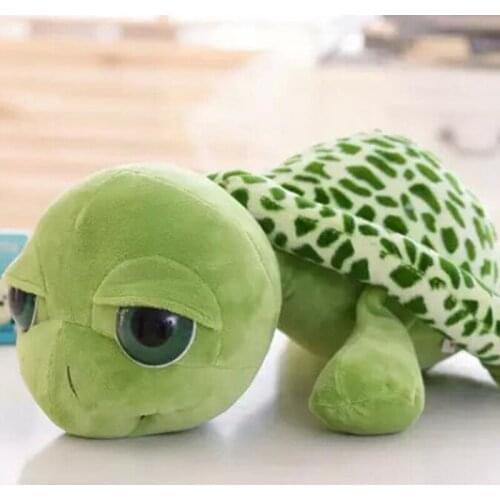 Kids Toys2020 Hot Sale Kawaii Big Eyes Tortoise Plush Toy Lovely Soft Small Sea Turtles Toy For Kids